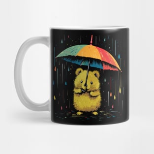 Quokka Rainy Day With Umbrella Mug